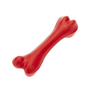 Classic Pet Products Solid Rubber Bone Dog Toy - Large Red