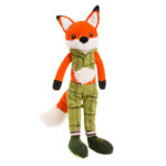 House of Paws Christmas Green Fox Dog Toy