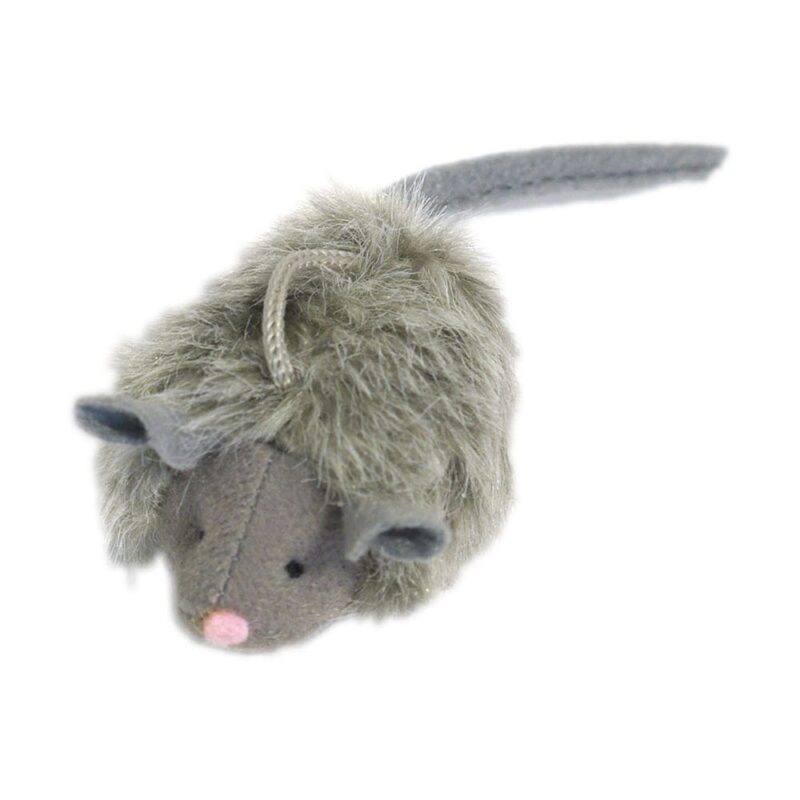 Rosewood Jolly Moggy Chirping Mouse Cat Toy